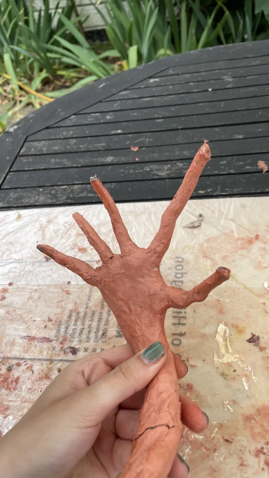 Sculpted figure study