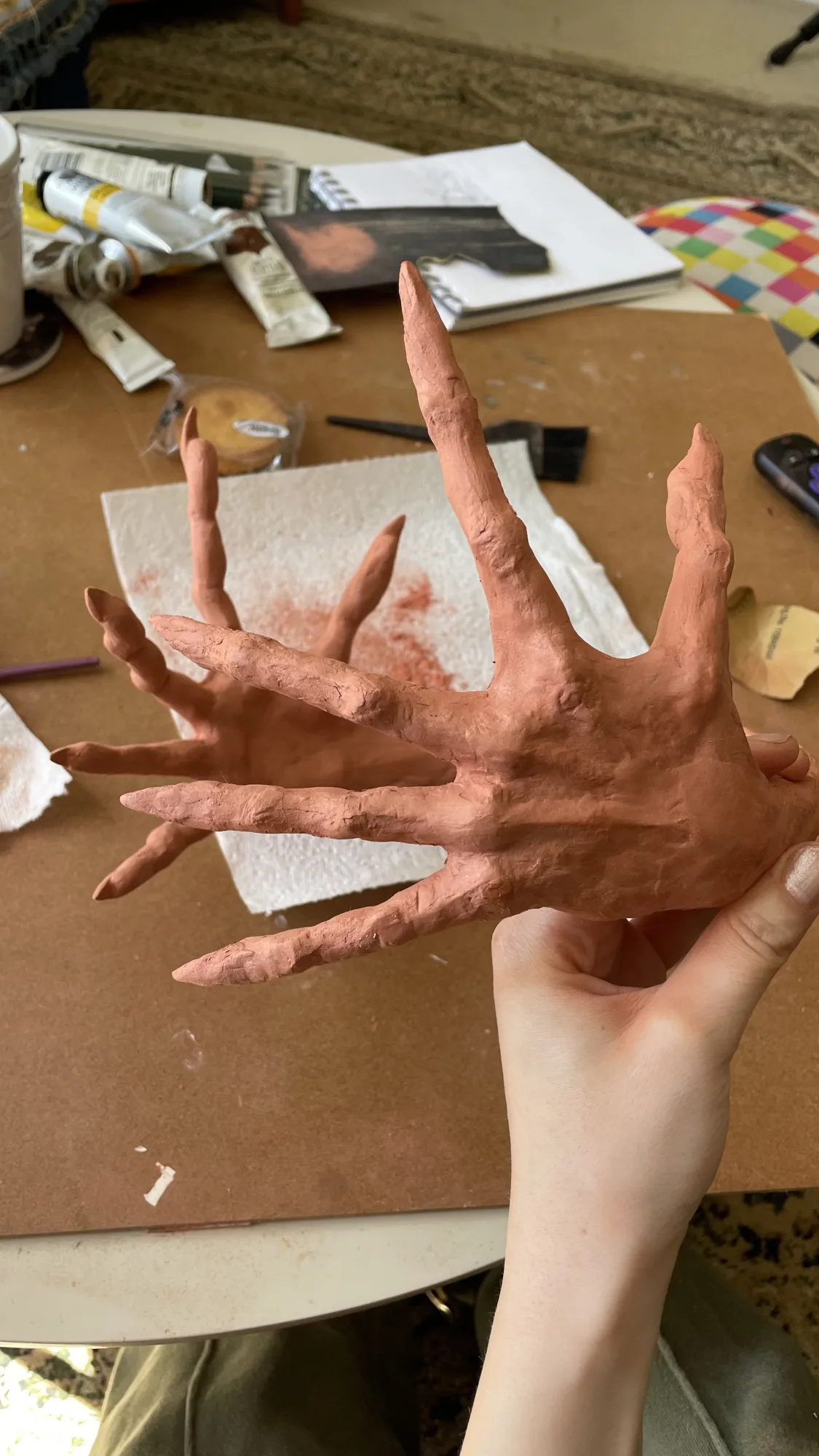 Sculpted figure study