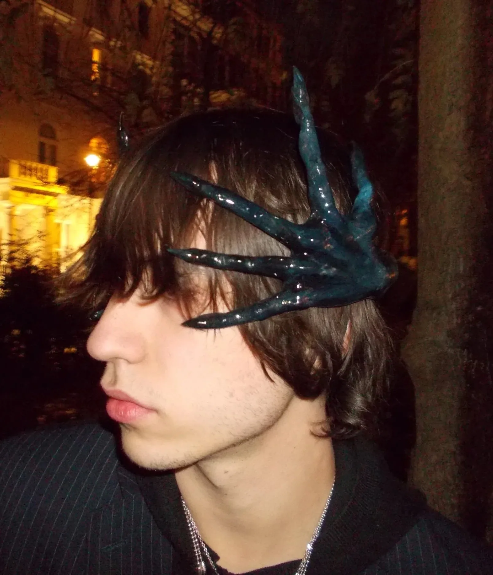 Witch hand headpiece